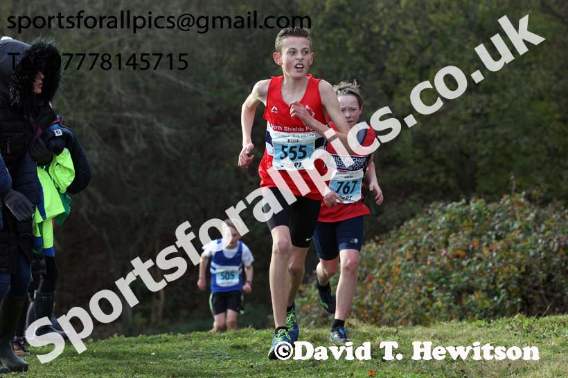 Boys under-13s 2017 Start Fitness North Eastern Harrier League, Aykley Heads, Durham. Photo:  David T. Hewitson/Sports for All Pics